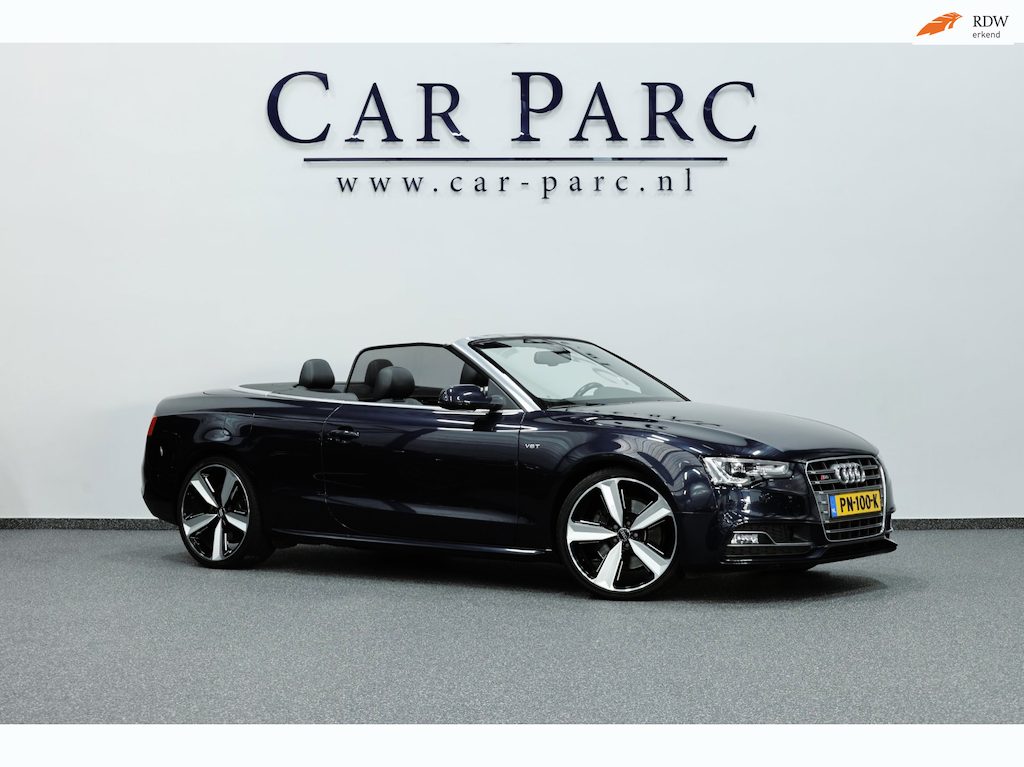 Audi S5 Cabriolet 3.0 TFSI quattro 333+PK FACELIFT/LED/LEER+NEK+S.VERWARMING+MEMORY/20" LMV/CAM/CRUISE/ECC/12 MND GARANTIE!