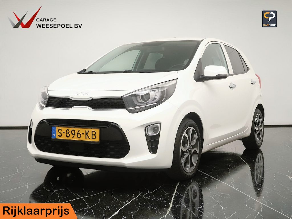 Kia Picanto 1.0 DPi AMT DynamicPlusLine Automaat - Navigatie - Camera - Climate control - Cruise control - Keyless entry - Fabrieksgarantie tot 02-2030