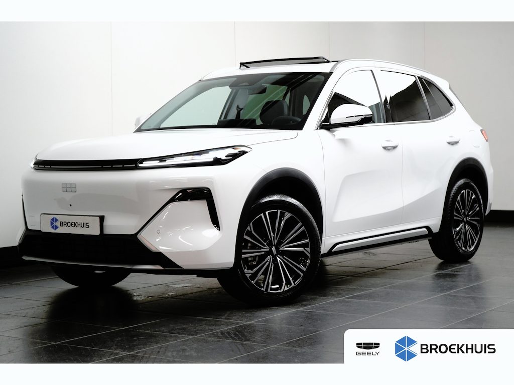 Geely Starray EM-i Max+ | Achterbank in delen neerklapbaar | Airco (automatisch) | Apple Carplay/Android Auto|telefoonintegratie premium