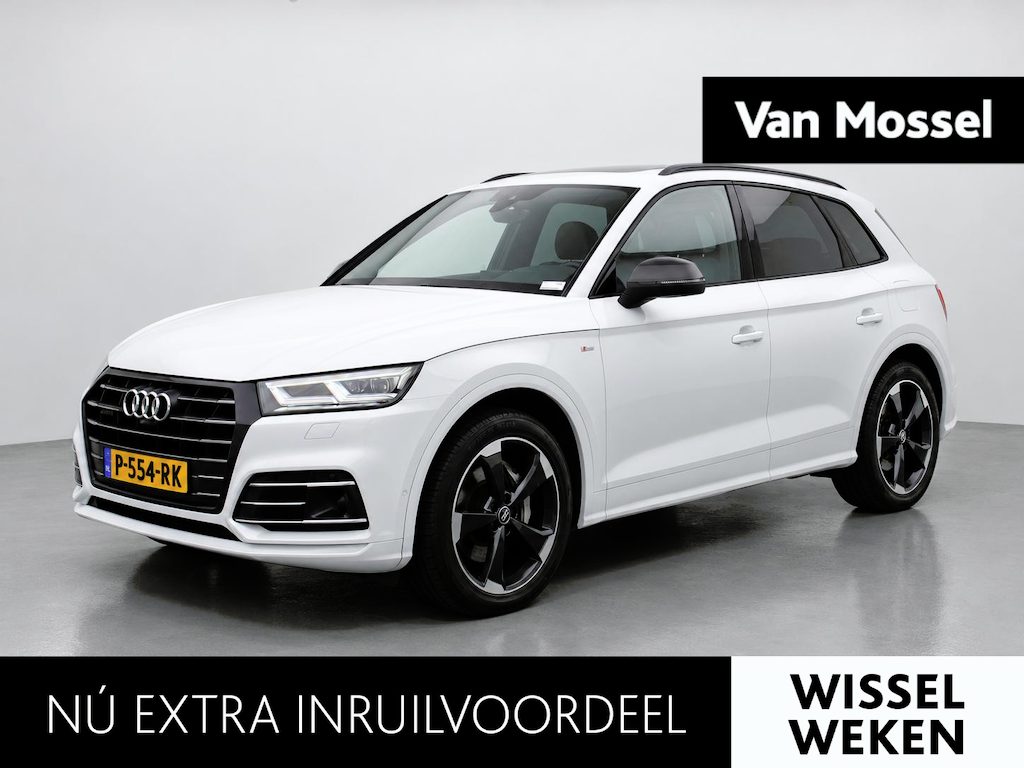 Audi Q5 55 TFSI e quattro Competition | S- Line | Panoramadak | Bang & Olufsen | Luchtvering | Memory Seats | 360 Camera | Virtual Cockpit | Stoelverwarming | Afgevlakt Sportstuur | DAB |  Lichtmetalen Velgen |