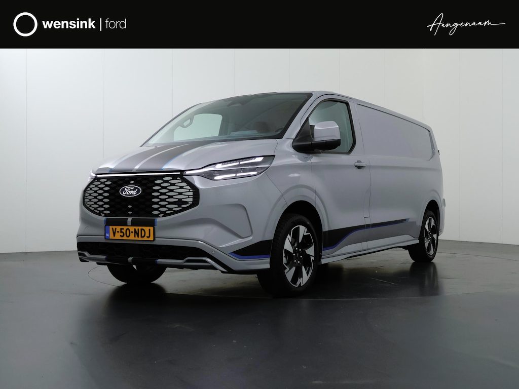 Ford E-Transit Custom 320 | L2 H1 | SPORT | 2-ZITS | LED KOPLAMPEN | ADAPTIVE CRUISE CONTROL | NAVIGATIE | ACHTERUITRIJCAMERA | STOELVERWARMING | STUURWIELVERWARMING | CLIMATE CONTROL | BOM VOL IN OPTIES