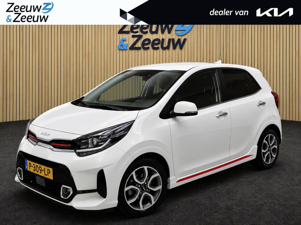 Kia Picanto 1.0 DPi GT-Line Dealer onderhouden | Navigatie | Leder interieur | Climate control | Lichtmetaal |