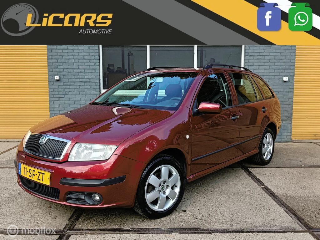 Skoda Fabia Combi 1.4-16V airco/cruise/goed onderhouden