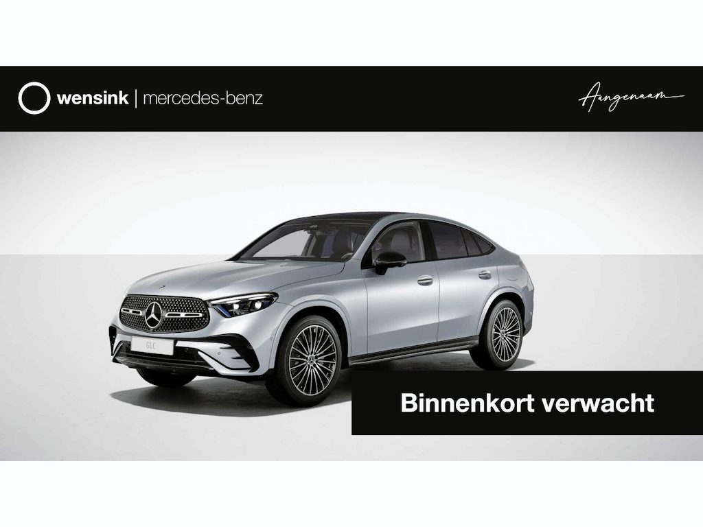 Mercedes-Benz GLC Coupe 300e 4MATIC Business Solution AMG | Premium Pakket | Trekhaak | Panoramaschuifdak | Treeplanken |