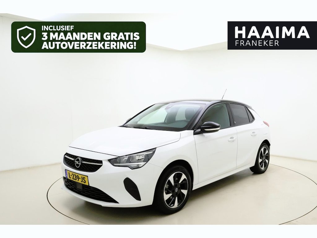 Opel Corsa-e Edition 50 kWh | Navigatie via Carplay | Camera | Parkeersensoren | Zwart dak | Cruise control | Extra getint glas | Lichtmetalen velgen