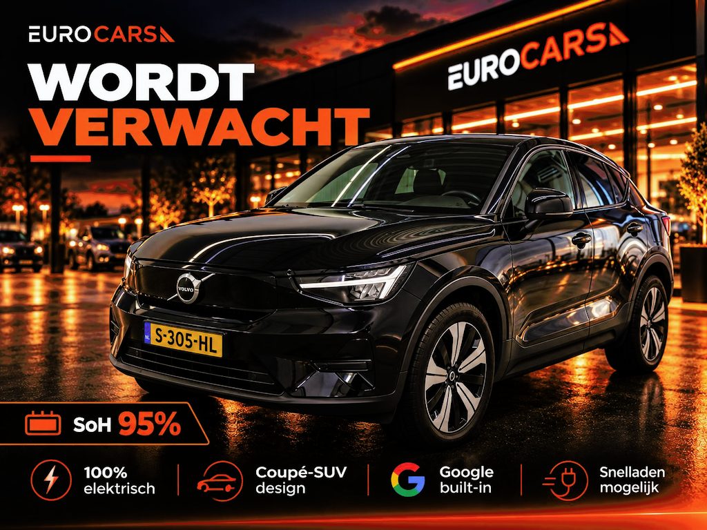 Volvo C40 Recharge Plus 69 kWh SoH 95% Panoramadak Camera Apple Carplay Android Auto Navigatie Adaptive Cruise Control Warmtepomp Stoel- en stuurverwarming Keyless Entry Climate Control