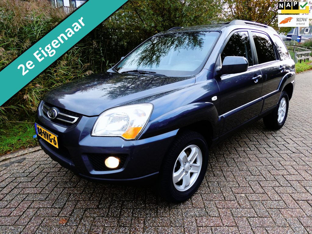 Kia Sportage 2.0 CVVT X-tra 2e eig. Airco Cruise Schuifdak Historie