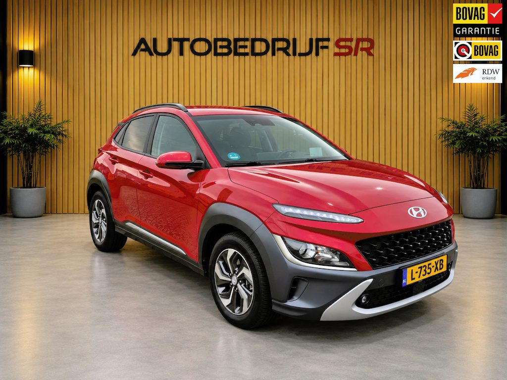 Hyundai Kona 1.6 GDI HEV Fashion Camera! Line Assist! NAP! Dealer! Cruise! Pdc! Trekhaak! Hud! Inklapbare Spiegels! Navi! Dodehoek
