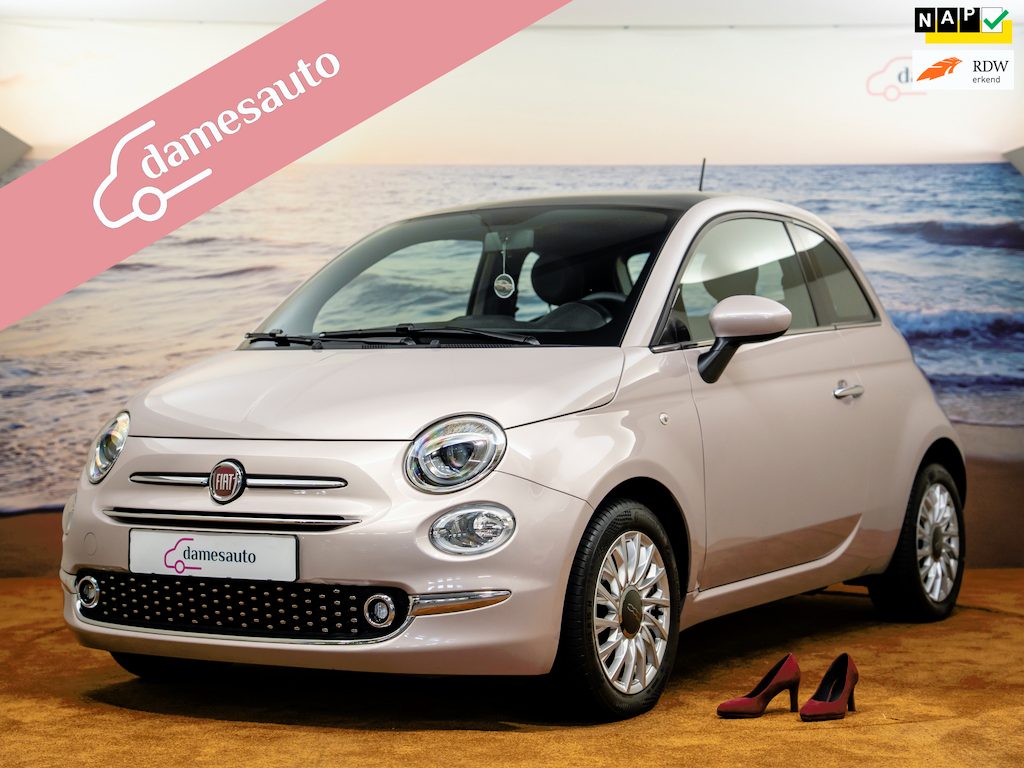 Fiat 500 1.0 Hybrid Star, Powder Pink, NAP, Nav, Apple carplay