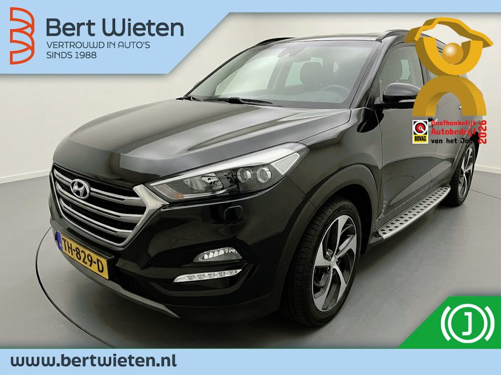Hyundai Tucson 1.6 T-GDi Prem 4WD | Zeer compleet! | Automaat | Stoel verwarming + koeling | Trekhaak |