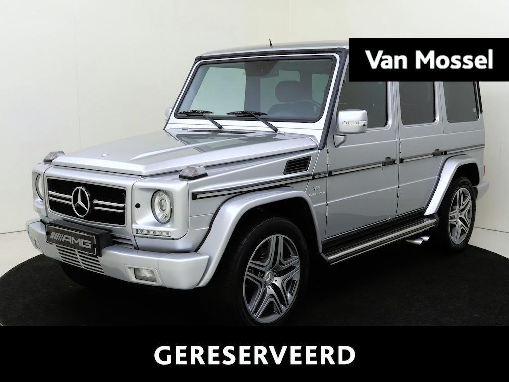 Mercedes-Benz G-klasse AMG 55 K. St.Wagon 476 PK | Navigatie | Camera | Stoelverwarming | Elektrische Stoelen incl Memory functie | Lederen interieur | Climate Control | Trekhaak | Z.G.A.N. | 2e eigenaar NL |