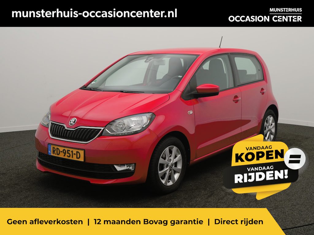 Skoda Citigo 1.0 Greentech Ambition - RIJKLAARPRIJS - All seasonbanden - Lichtmetalen velgen