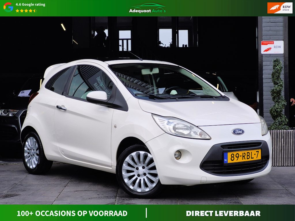 Ford Ka 1.2 Titanium X start/stop|PANO|Stoelvw|Leder|Climate