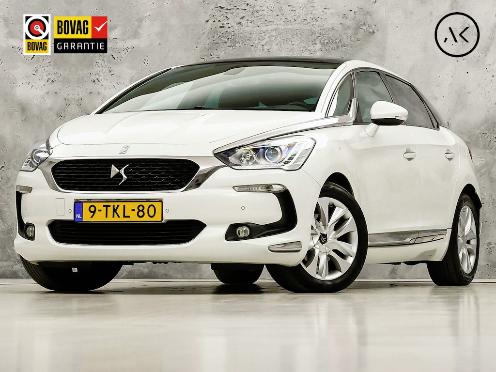 Citroën DS5 1.6 THP Executive Sport 156Pk Automaat (PANORAMADAK, NAVIGATIE, MEMORY SEAT, LEDER, CAMERA, SPORTSTOELEN, GETINT GLAS, TREKHAAK, LM VELGEN, NIEUWE APK, NIEUWSTAAT)