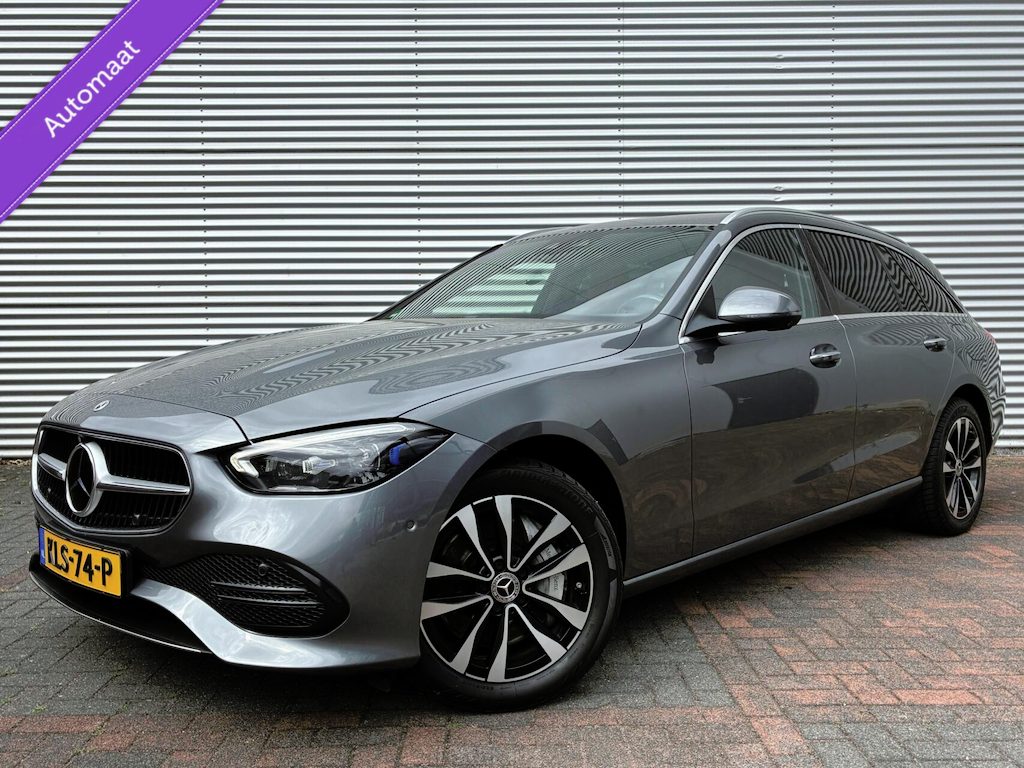 Mercedes-Benz C-klasse Estate 300 e Leer Led Carplay Camera 2023 Nieuw Model Vol Opties Sfeerverlichting Trekhaak Pdc Eerste Eigenaar Perfecte Staat