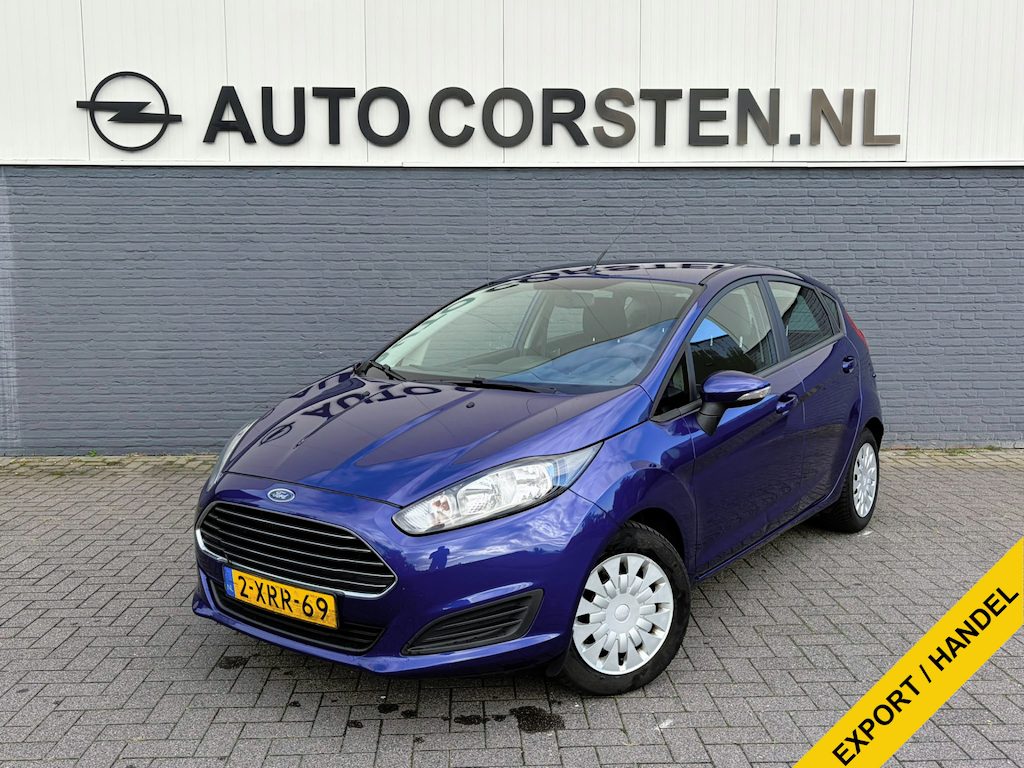 Ford Fiesta 1.6Tdci 96pk Euro6 5Drs Navi Bluetooth Airco Style Isofix USB Origineel Nederlandse Auto