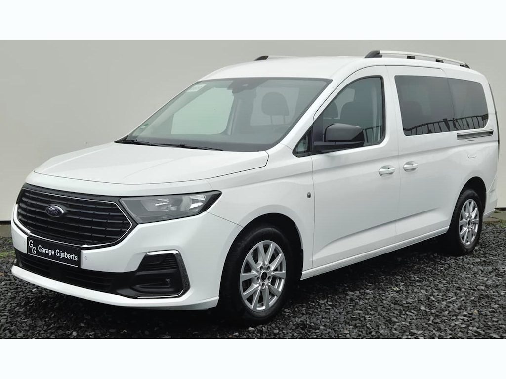 Ford Tourneo Connect Titanium 7 Persoons - Camera - Schuifdeur Links en Rechts - Apple carplay Android - Stoel en voorruit verwarming - Keyless start - Privacy Glass - Cruise Control - PDC Voor en Achter - Hoogte verstelbare voorstoelen