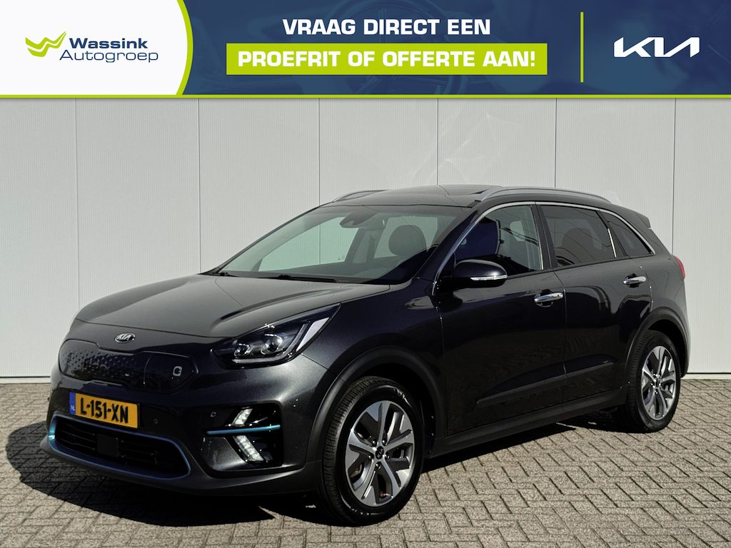 Kia Niro EV e-Niro DynamicPlusLine 64 kWh SOH 92 % I JBL audio I Open dak I Stoelverwarming en koeling
