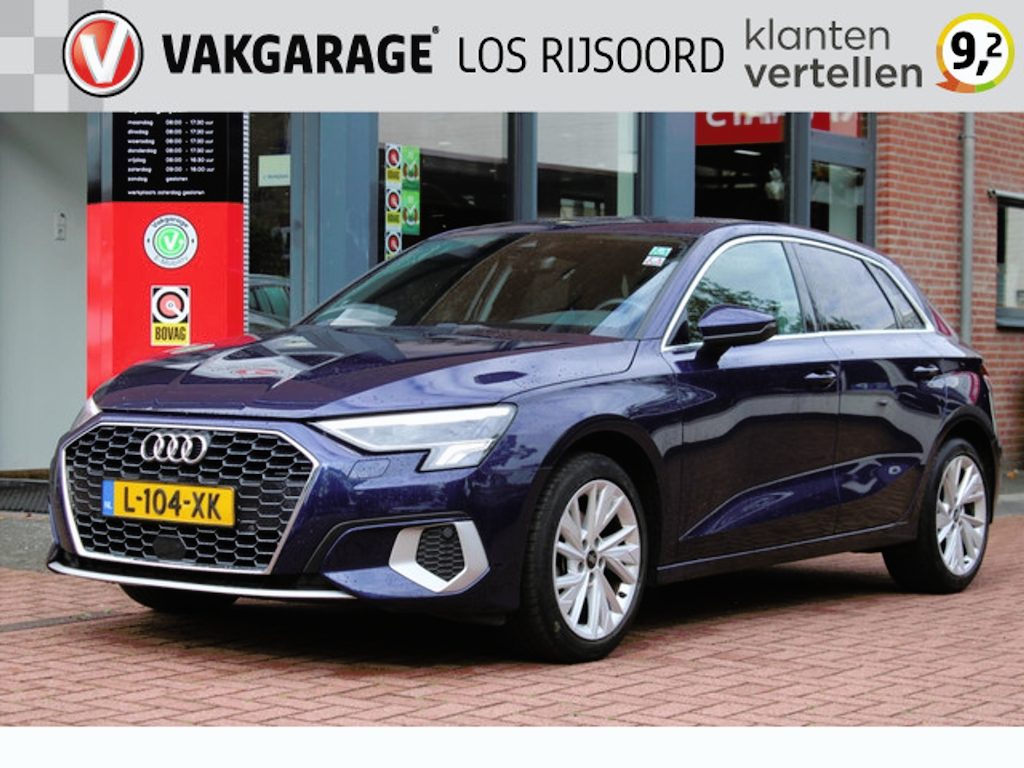 Audi A3 Sportback 30 TFSI Hybrid *Advanced* | Carplay | Cruise & Climate Control | PDC | Navigatie | Privacy | Bluetooth | Orig. NL |