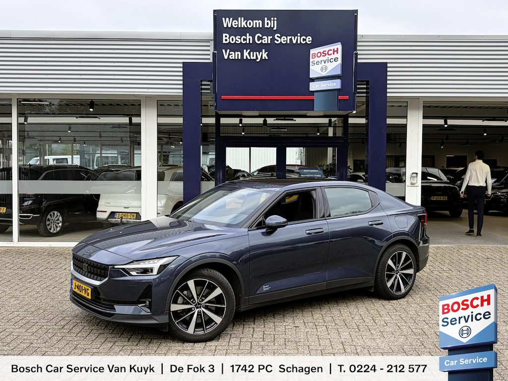 Polestar 2 Long Range Dual Motor Launch Edition 78kWh / SOH 91,4% / Binnenkort Beschikbaar! / Foto's Volgen! / Bel nu voor afspraak! / NL-Auto / 408 PK / BTW-Verrekenbaar / Stoel- en Stuurverwarming / Adaptieve Cruise-Control met Stop&Go / Climate-Control / DAB-Radio / Google MAPS navigatie / Apple-CarPlay / Pilot-Assist / 360-graden Camera / Panorama-Dak / 20'' LMV / ENZ.
