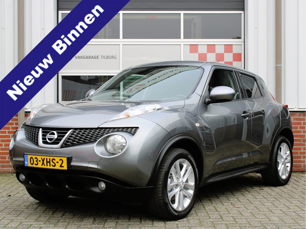 Nissan Juke 1.6 Acenta Automaat /NAVI/Cruise control/Trekhaak/Camera/Climate/Bluetooth/17'LM/NAP! 2e eig!