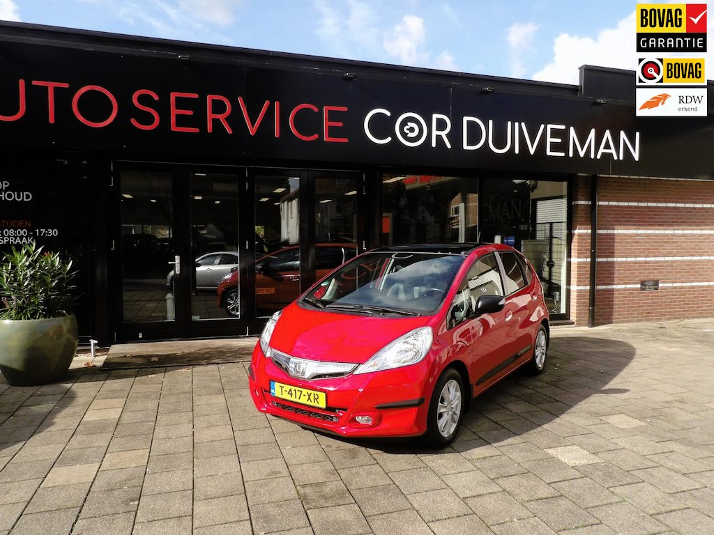 Honda Jazz 1.4 Hybrid Exclusive 12 MAANDEN GARANTIE INCL// VOLLEDIG ONDERHOUDEN // AIRCO / LEDER / PANORAMA / CRUISE CONTROL