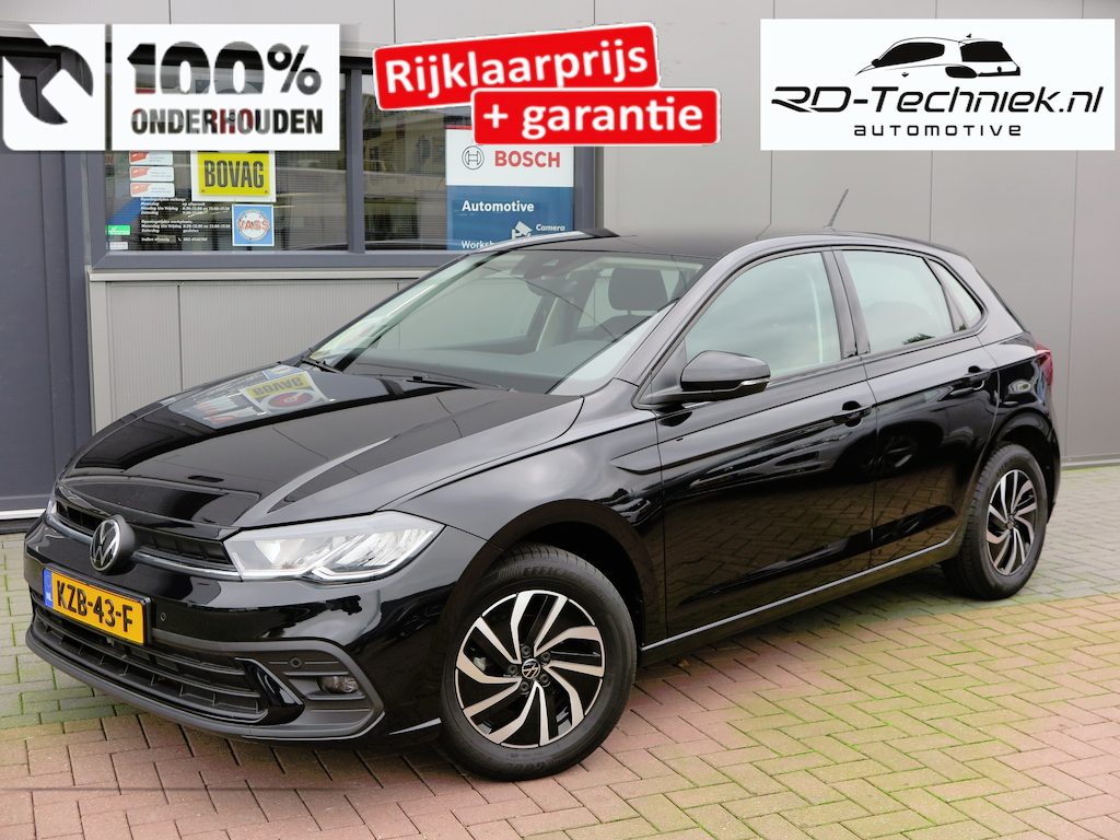 Volkswagen Polo 1.0 TSI 95pk DSG Life Led,Climate control, App-Connect , PDC, LMV15", Stuuwiel multifunctioneel, etc .