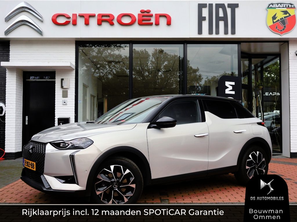 DS 3 E-TENSE 156pk Automaat Opéra, Rijklaarprijs | Navigatie | Adaptieve Cruise Control | Stoelverwarming | Leder | Head-Up Display