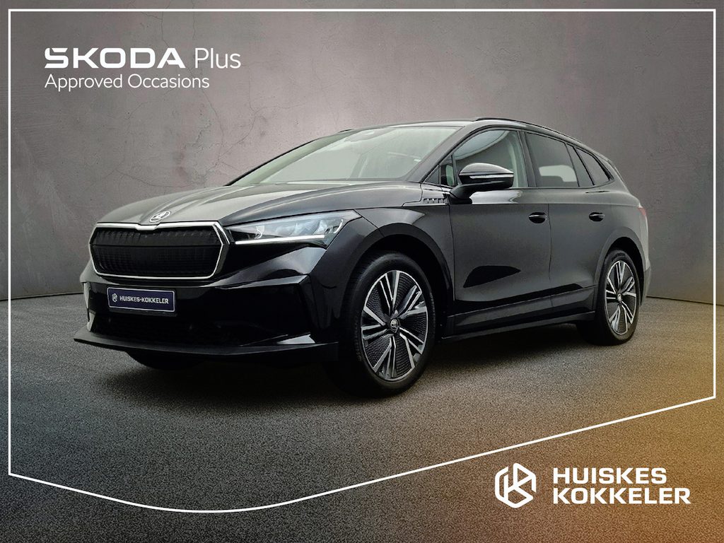 Skoda Enyaq 60 Selection 180pk Automaat Trekhaak, Lederen bekleding, Navigatie, Adaptive cruise control, Achteruitrijcamera, Parkeersensoren, LED koplampen