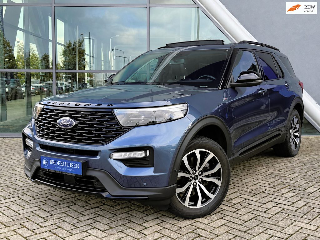 Ford Explorer 3.0 V6 EcoBoost 7 Pers. PHEV ST-Line 457pk Panoramadak / Stoelventilatie / 360 Camera