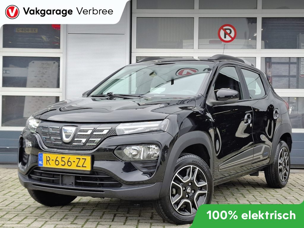 Dacia Spring Comfort 27 kWh | SoH 93.3% | Lichtmetalen Velgen 14" | Radio | Airco | Kunstlederen/Stoffen Bekleding |