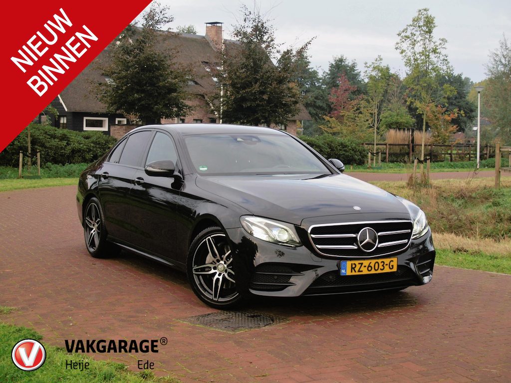 Mercedes-Benz E-klasse 200 Prestige Plus AMG | Widescreen Display | AMG-Pakket | Burmester | Sfeerverlichting | Camera | Stoelmemory | Apple Carplay |