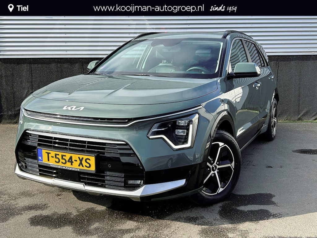 Kia Niro Hybrid 1.6 GDi DynamicPlusLine Schuif/kanteldak, Nieuw geleverd, Dealeronderhouden, 1e eign. Stoel- & Stuurwiel verwarmd, Dodehoekdetectie