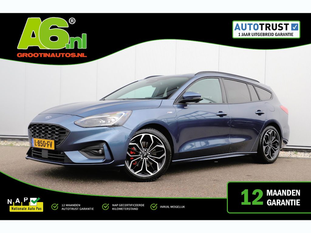 Ford Focus Wagon 1.0 EcoBoost Hybrid ST Line X Business Trekhaak 18 inch LMV Bang and Olufsen Virtual Cockpit Navigatie Carplay Android Winter Pakket Stuur & Stoelverwarming