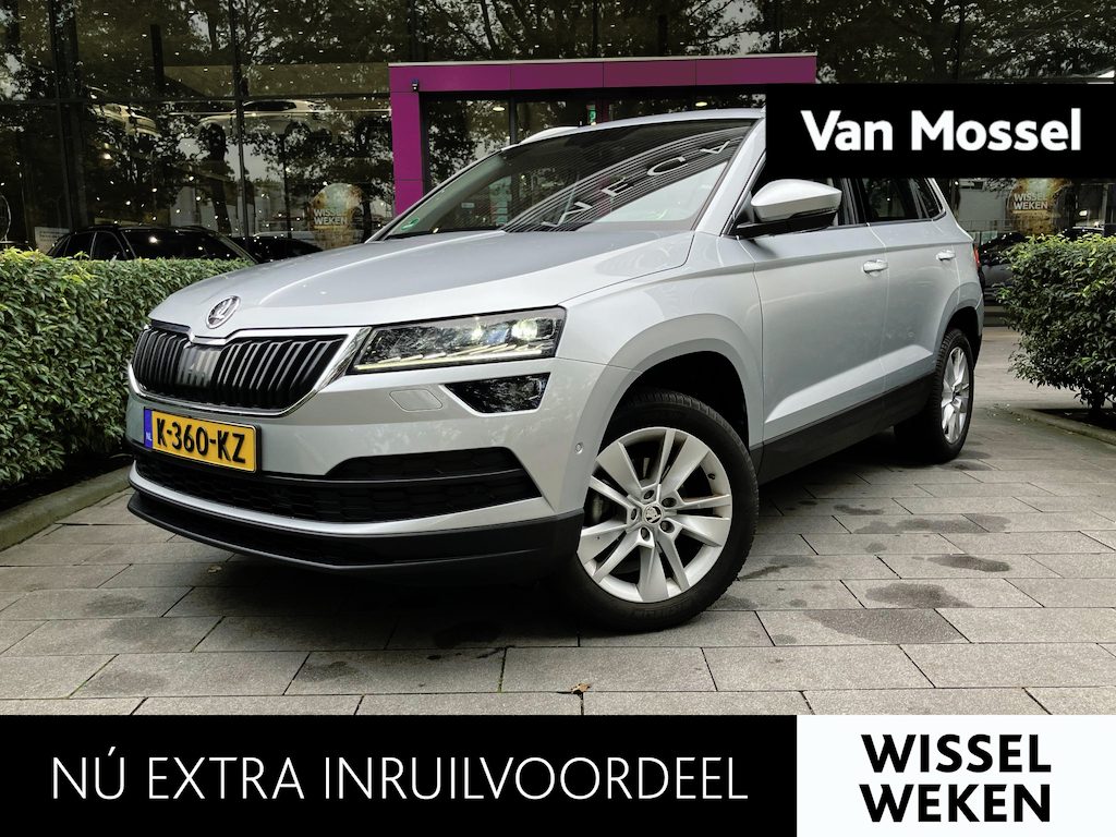 Skoda Karoq 1.5 TSI ACT Business Edition Plus | WORDT VERWACHT | APPLE CARPLAY - ANDROID AUTO | ACHTERUITRIJCAMERA | STOELVERWARMING | CRUISE CONTROL | PARK ASSIST | PARKEERSENSOREN | DRIVING MODES | LED VERLICHTING | DAB RADIO | NAVIGATIE | VERLICHTING AUTOMATISCH | CLIMATE CONTROL | BLUETOOTH | SPRAAKBEDIENING |