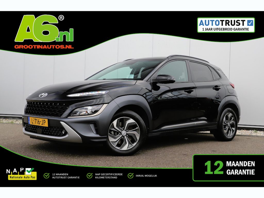 Hyundai Kona 1.6 GDI HEV Fashion Automaat Hoge Instap Navigatie Achteruitrijcamera