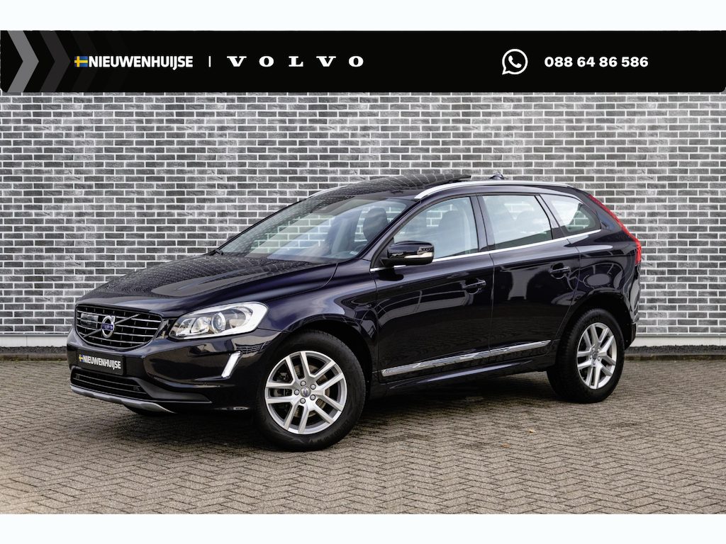 Volvo XC60 2.0 T5 FWD Polar+ | Trekhaak | Panoramadak | Harman Kardon Audio | Achteruitrijcamera | Parkeersensoren | Elektrische Achterklep | Bi-Xenon Adaptief | Parkeerverwarming | Lederen Bekleding | Cruise Control Adaptief | BLIS | Navigatie | Origineel Nederlandse auto 1e eigenaar