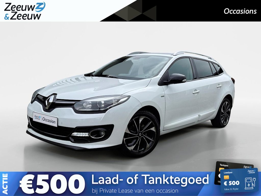 Renault Megane Estate 1.2 TCe Bose | Automaat | Panoramadak | Trekhaak | Bose Sound | Half Leder bekleding | 12 maanden garantie! |