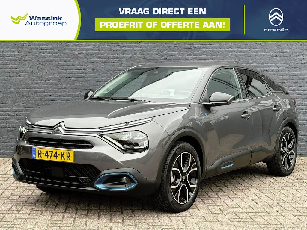 Citroën E-C4 Feel Pack 50 kWh | 1e Eigenaar | Dealeronderhouden | Cruise Control | Lane Assist | Head-up Display | Climate Control | Parkeersensoren Achter | Parkeercamera | Keyless Entry | Apple Carplay | Navigatie