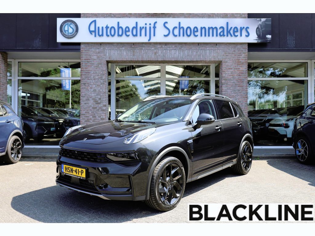 Lynk & Co 01 1.5 261PK! BLACKLINE! 360-CAMERA PANO/SCHUIF INFINITY DAB NAVI CARPLAY STOELVERWARMING ELEK.ACHTERKLEP 20"LMV