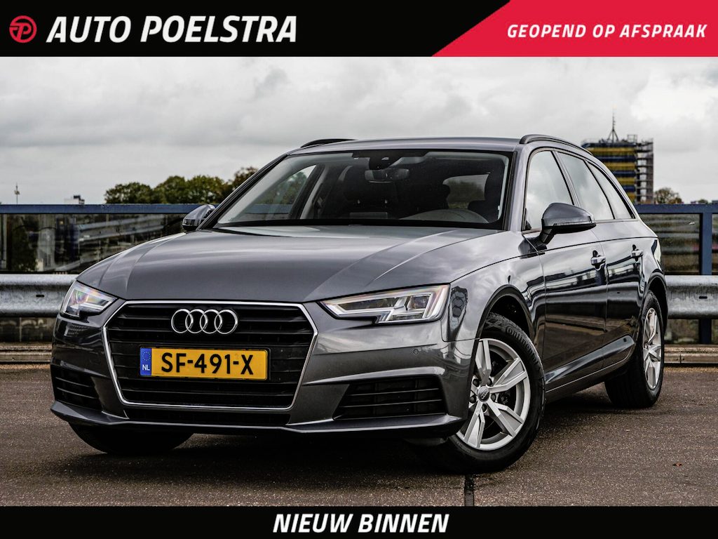 Audi A4 Avant 2.0 TDI ultra 150 PK S-tronic Automaat | LED | ECC | Trekhaak | Navigatie | Cruise Control | Stoelverwarming | APK 10-2027!