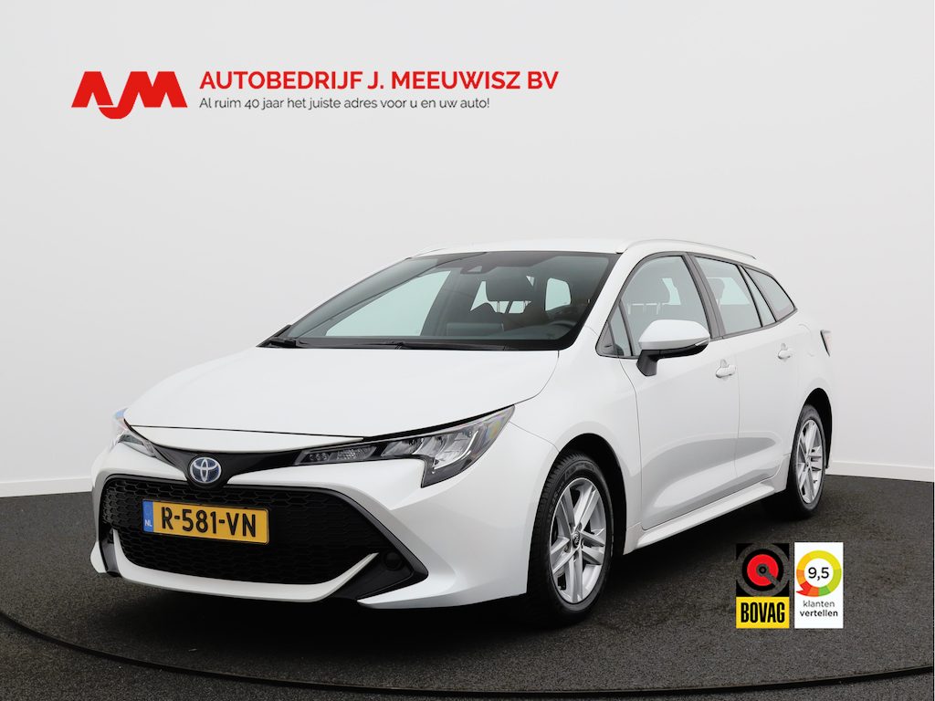 Toyota Corolla Touring Sports 1.8 Hybrid Active/ lage km/ wit metallic! zeer mooi!