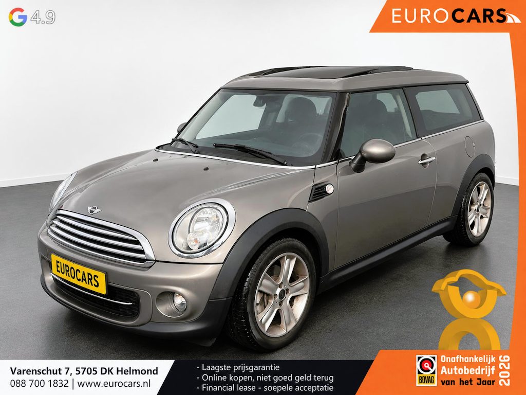 MINI Clubman 1.6 Cooper Business Line Panoramadak Navigatie Parkeerhulp achter Cruise Control Airco Lichtmetalen velgen