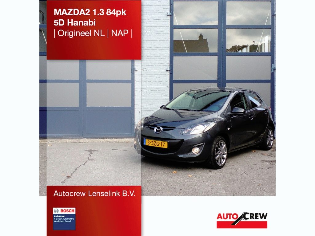 Mazda 2 1.3 84pk 5D Hanabi Origineel NL