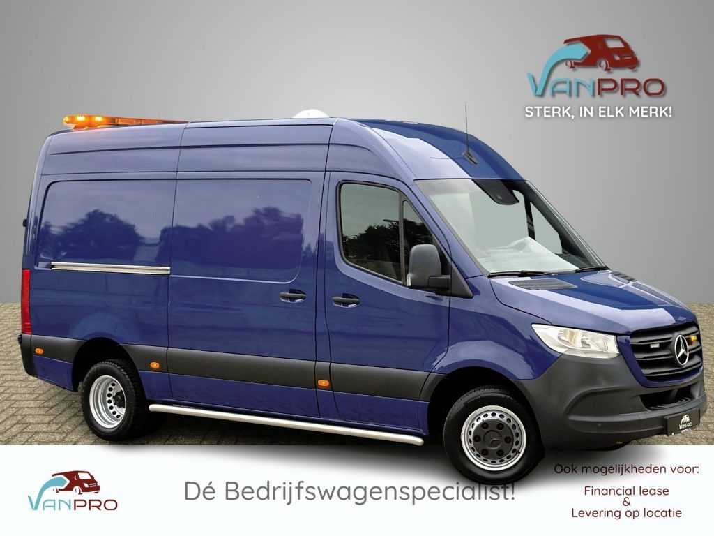 Mercedes-Benz Sprinter 514 CDI L2H2 / Dealeronderhouden / 2x Schuifdeur / 1e eigenaar / Lederen Stuur / Navi / 3500kg Trekhaak