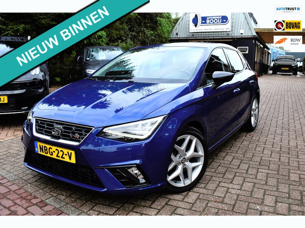 SEAT Ibiza 116 PK TSI FR Business Intense ADAP CRUISE/AIRCO-ECC/NAVI/CARPLAY/XENON LED/CAMERA/BLUETOOTH//PDC V+A/6 BAK/STOEL VERW