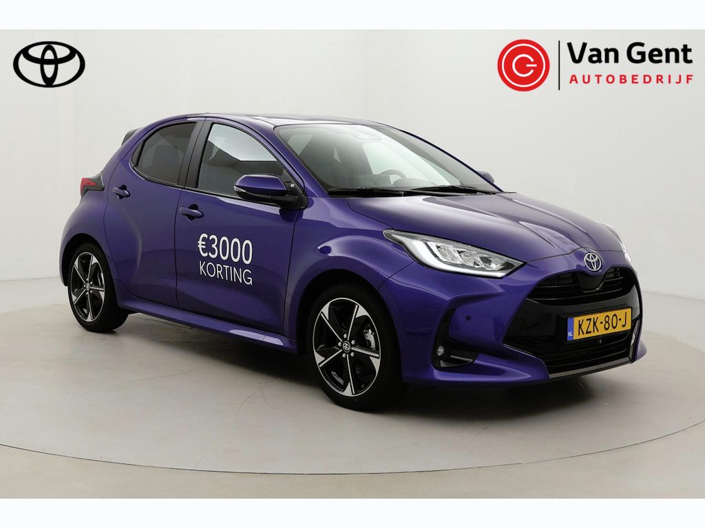 Toyota Yaris 1.5 Hybrid 130 Executive | €3.000,- Korting | Dodehoek detectie | Stoel-/stuurverwarming | Apple Carplay / Android Auto | Parkeersensoren voor/achter | 17 inch