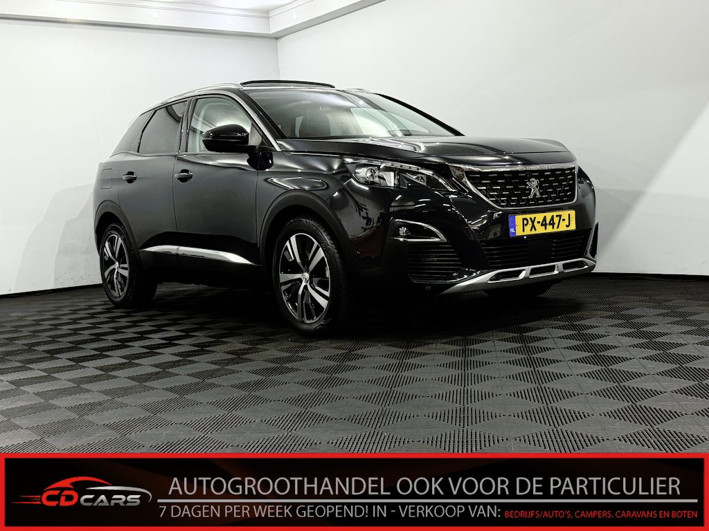 Peugeot 3008 1.6 e-THP Blue Lease Premium Panoramadak, Leder, 360 Camera, Navi, Elektrische achterklep, Cruise control, Memory stoelen, Apple carplay
