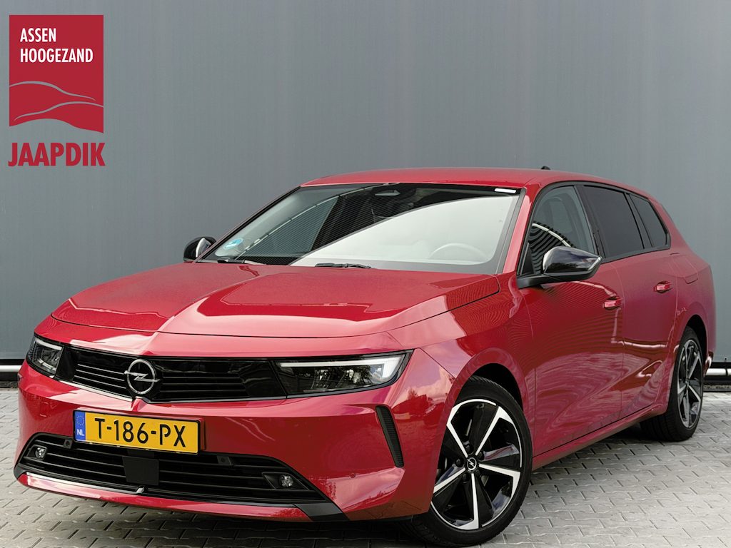 Opel Astra Sports Tourer BWJ 2023 | 1.6 Hybrid Bus Edition AUTOMAAT | TREKHAAK | NAVI | CLIMA | STOEL&STUUR VERW | CARPLAY | PDC 2X | PRIVACY GLASS |