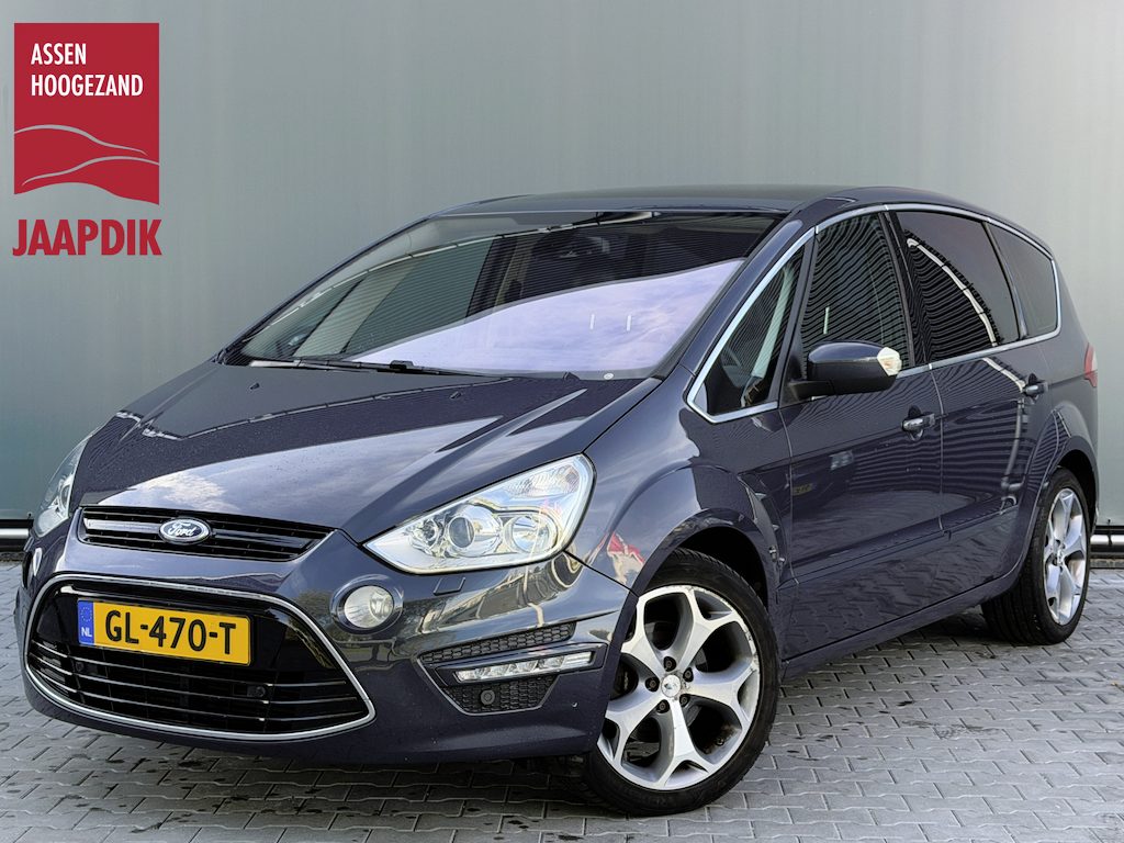 Ford S-Max BWJ 2015 | 1.6T 161PK Platinum 7p. | TREKHAAK | PANO DAK | LEER/ALCANTARA | CLIMA | NAVI | PDC | DONKER GLAS |